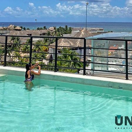 1 Block To The Beach 2Br 6Pax Rooftop Pool King Bed Плая-дель-Кармен Экстерьер фото