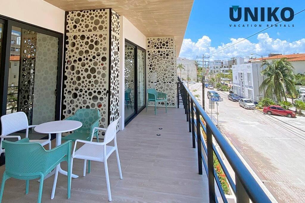 1 Block To The Beach 2Br 6Pax Rooftop Pool King Bed Плая-дель-Кармен Экстерьер фото
