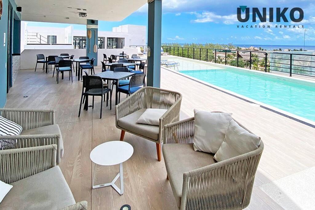 1 Block To The Beach 2Br 6Pax Rooftop Pool King Bed Плая-дель-Кармен Экстерьер фото