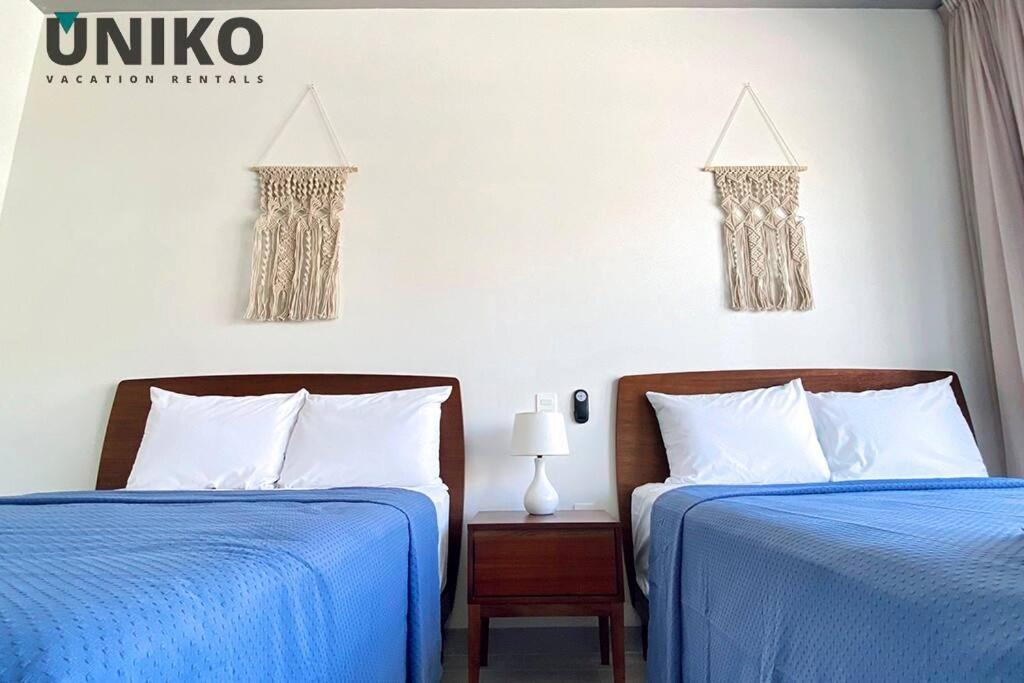 1 Block To The Beach 2Br 6Pax Rooftop Pool King Bed Плая-дель-Кармен Экстерьер фото