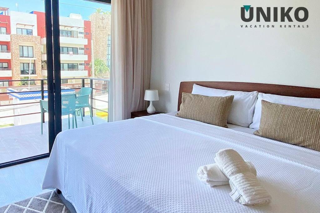 1 Block To The Beach 2Br 6Pax Rooftop Pool King Bed Плая-дель-Кармен Экстерьер фото